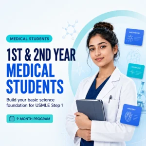 1st & 2nd Year Medical Students